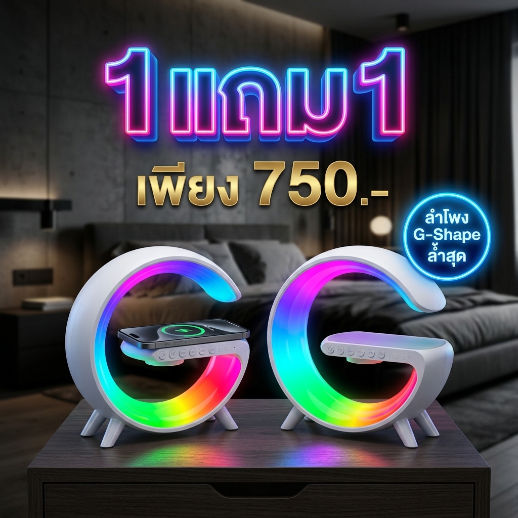 กำลังฮิต ลำโพงบลูทูธ ไร้สาย ชาร์จแบบได้สุด COOL